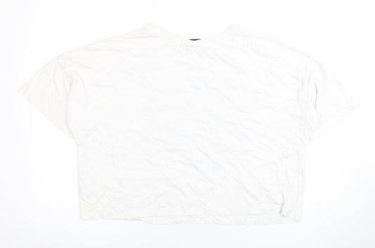 Netflix Stranger Things Unisex White Size 14 T-Shirt