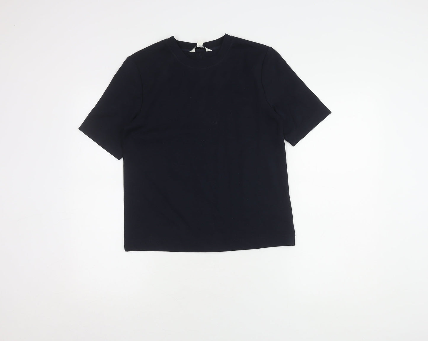 Marks and Spencer Women’s Black T-Shirt Size 6