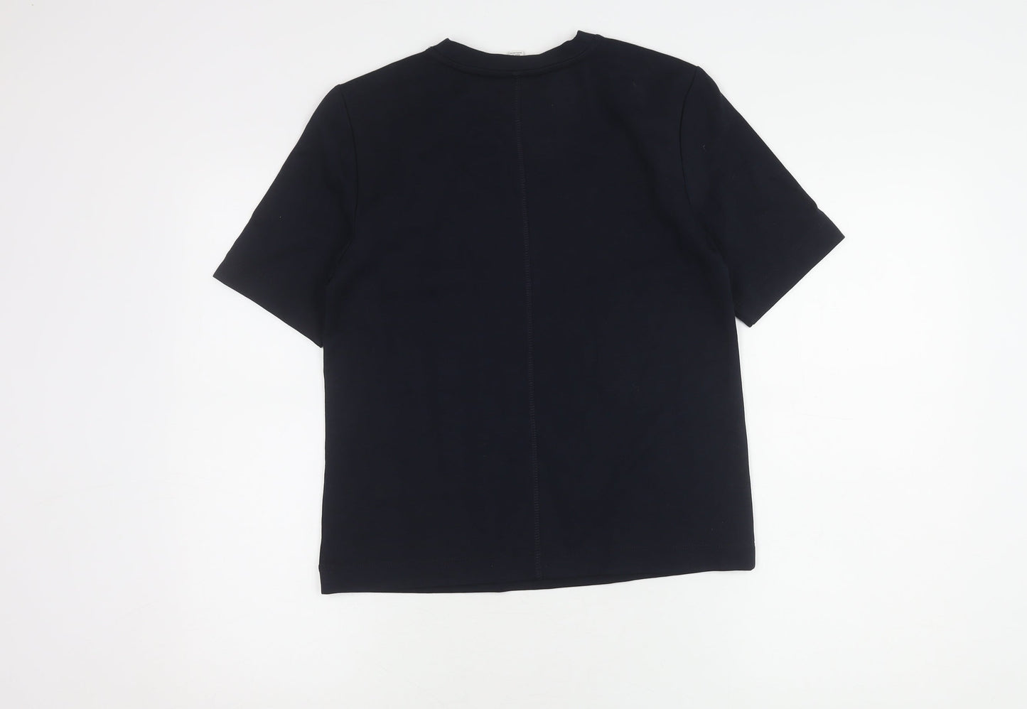 Marks and Spencer Women’s Black T-Shirt Size 6