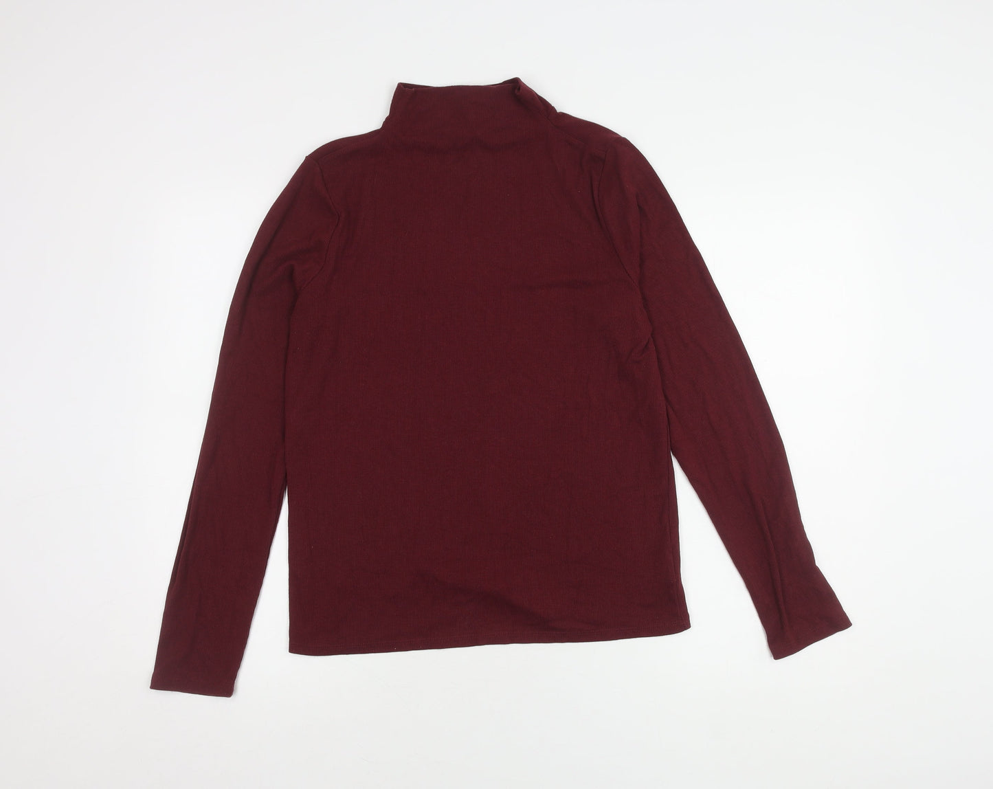 Lands' End Women's Red Pullover Jumper, Size M