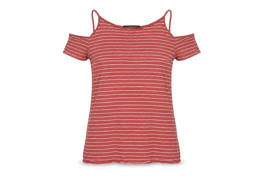 Womens UK Size XS AllSaints Red Viscose Blend Shirt