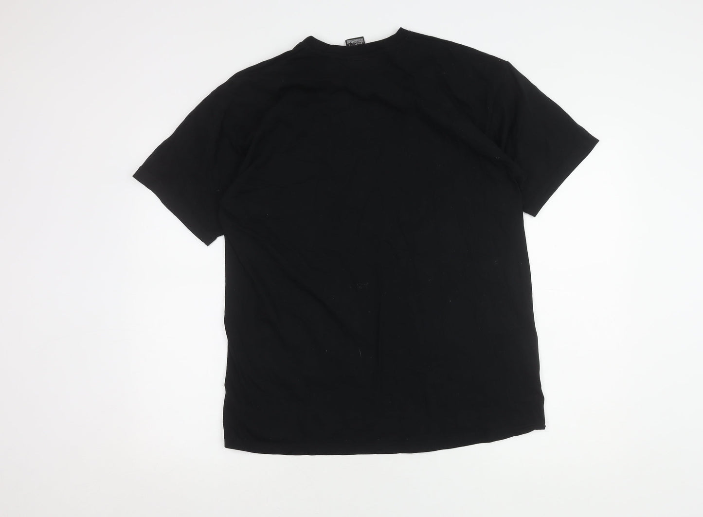 Disney Beauty and the Beast Black L T-Shirt Unisex