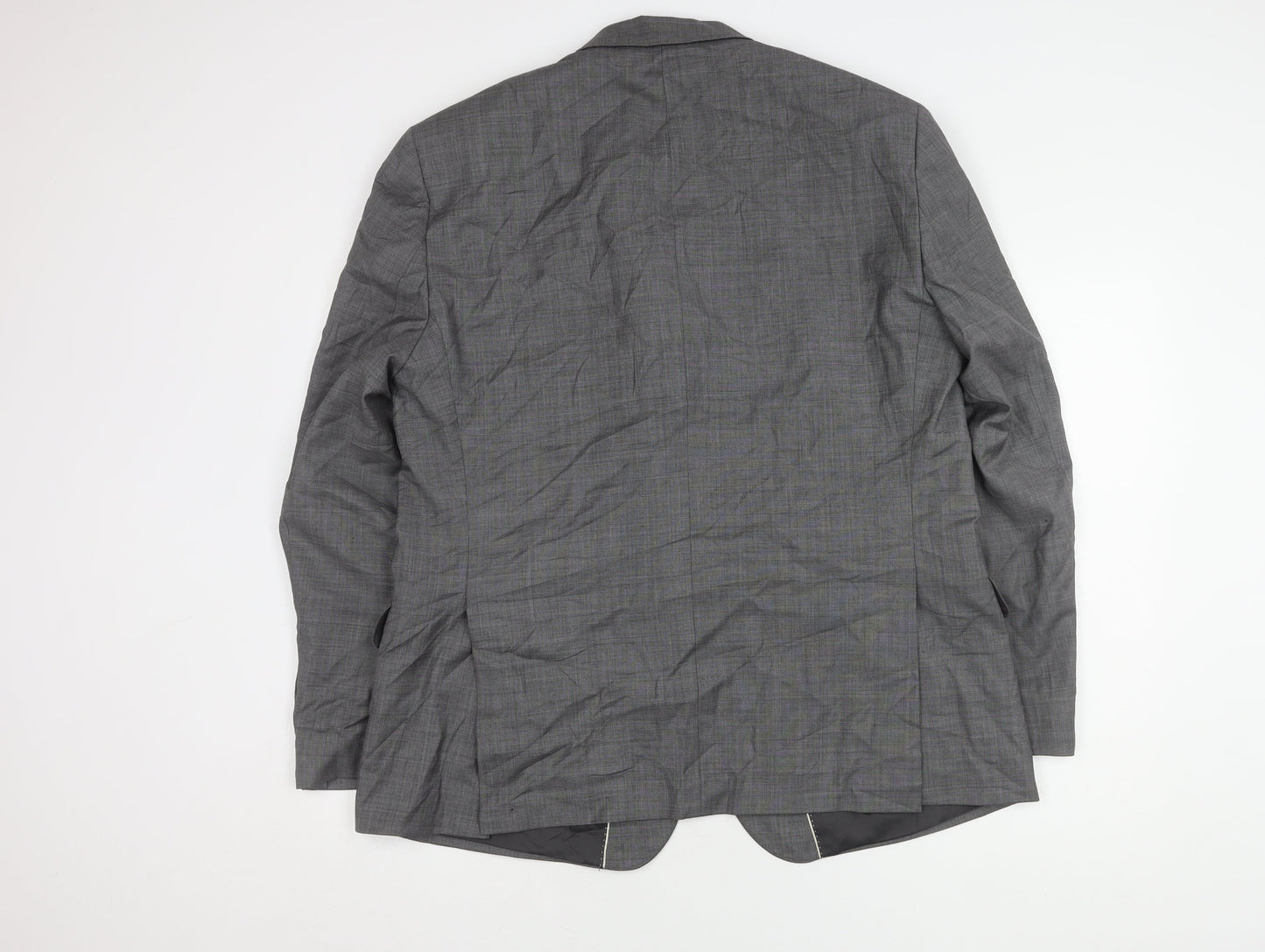 Paul Costelloe Men's Grey Blazer Jacket Size 46