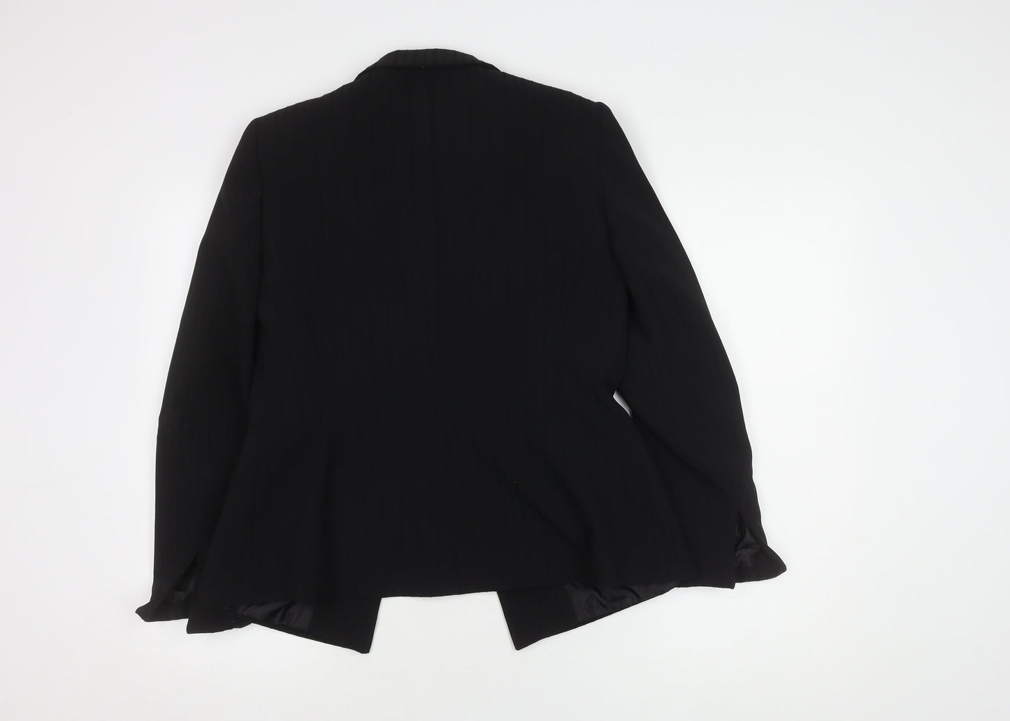 Bay Women’s Black Size 14 Pinstripe Blazer with Lining