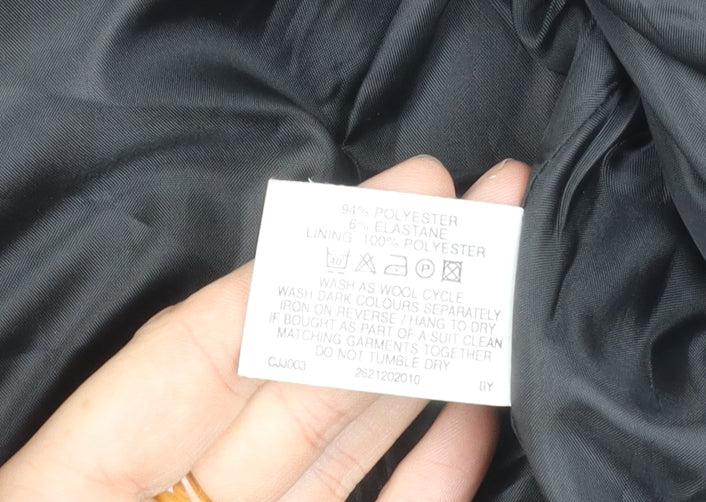 Bay Women’s Black Size 14 Pinstripe Blazer with Lining