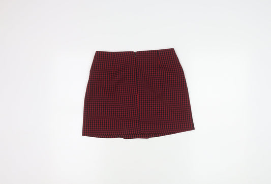 Zara Women's Multicoloured Herringbone Skirt - XS