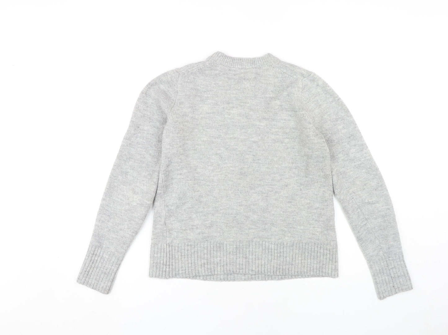 Warehouse Women's Grey Pullover Jumper, Size 8