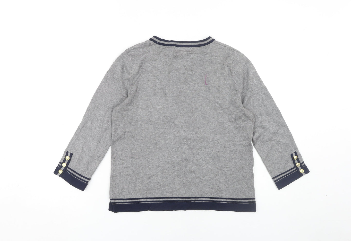 Mango Women's Grey Pullover Jumper Size 8