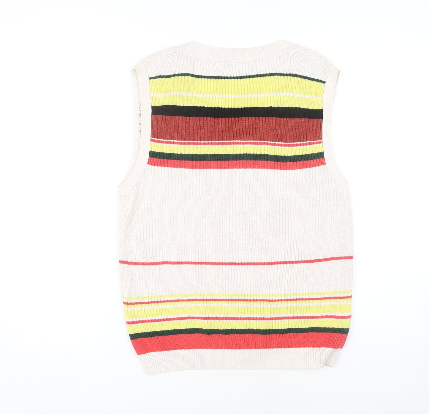 Next Women's Multicoloured Striped Vest M