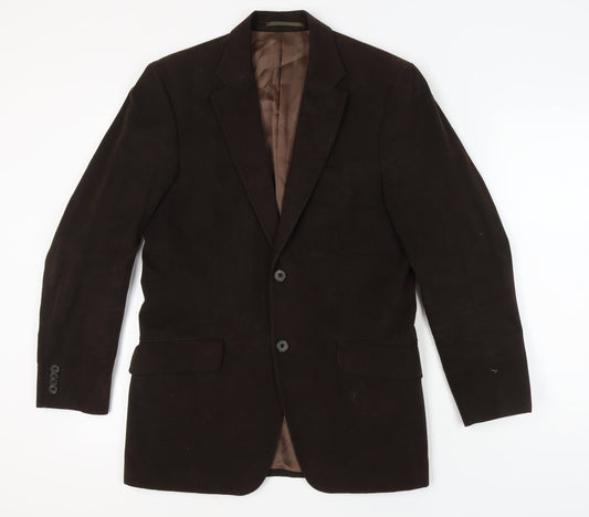 T.M. Lewin Men's Brown Blazer - Size 38R