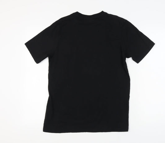 Fila Men's Black Graphic Print T-Shirt Medium