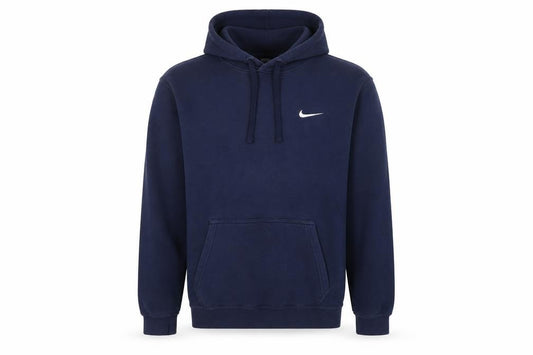 Mens UK S Regular Nike Blue Pullover Hoodie