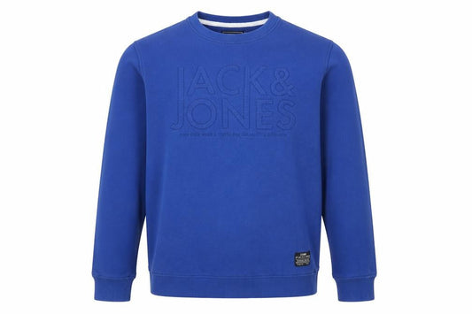 Mens UK S Regular JACK & JONES Blue Pullover Sweatshirt
