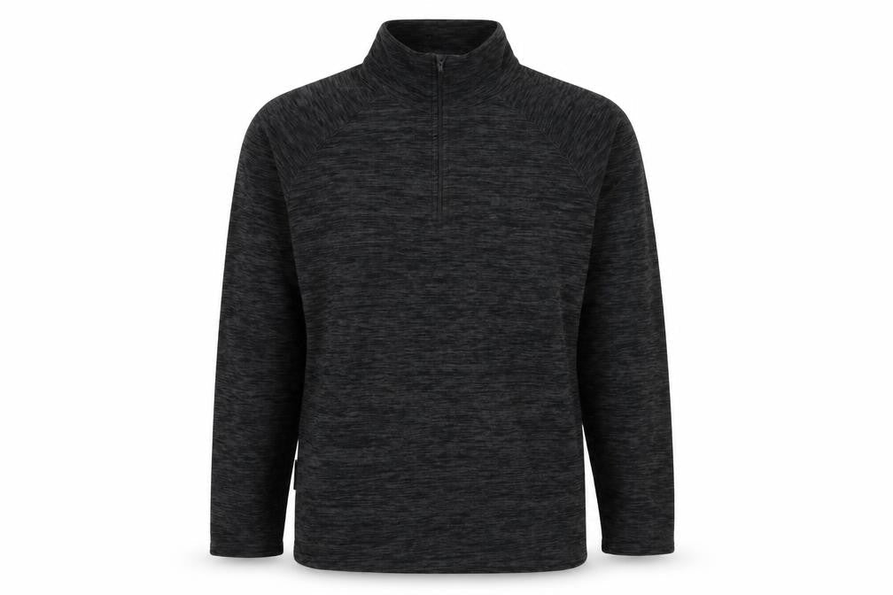 Mens UK M  Mountain Warehouse Black 1/4 Zip Sweatshirt