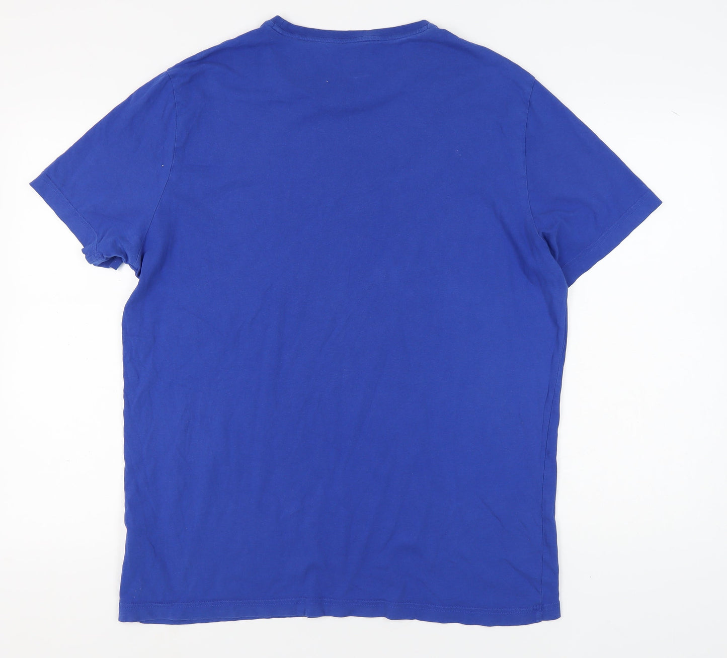 Puma Men's Blue XL Graphic Print T-Shirt