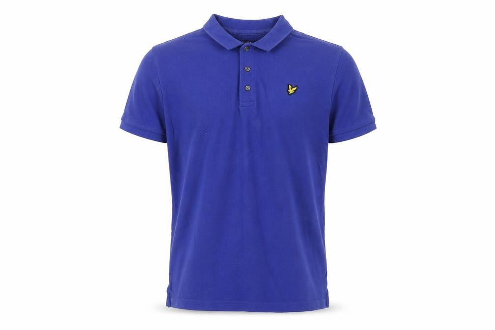 Lyle & Scott Boys Blue Polo Shirt, Size 12-13 Years, Logo Accent