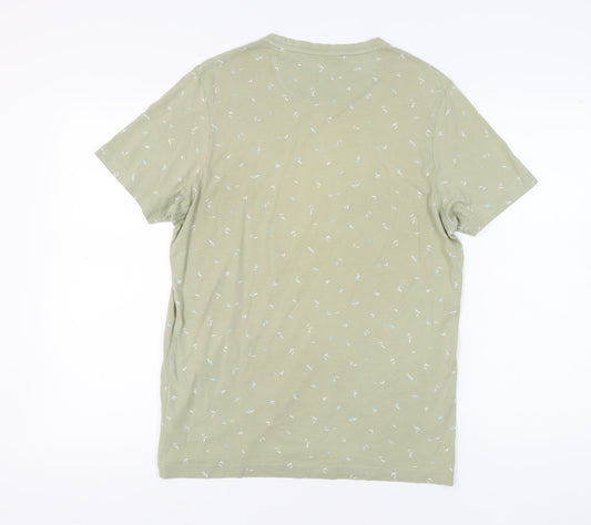 Farah Men's Green Short Sleeve T-Shirt M