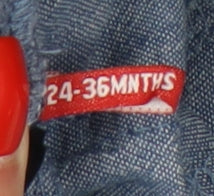 McKenzie Blue Cotton Shorts - Unisex 24-36 Months