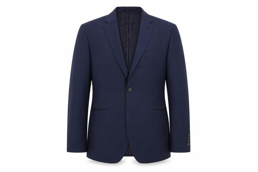 Mens 40 Chest Regular Austin Reed Blue Two-Button Blazer