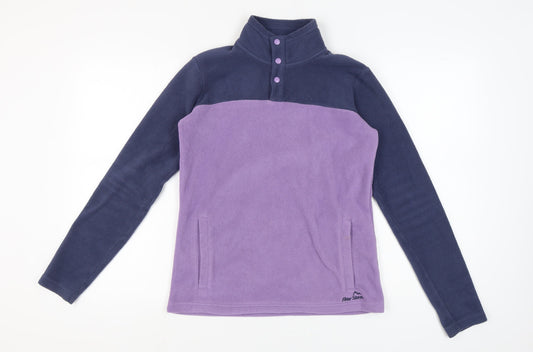 Peter Storm Women's Purple Fleece Sweatshirt Size 10