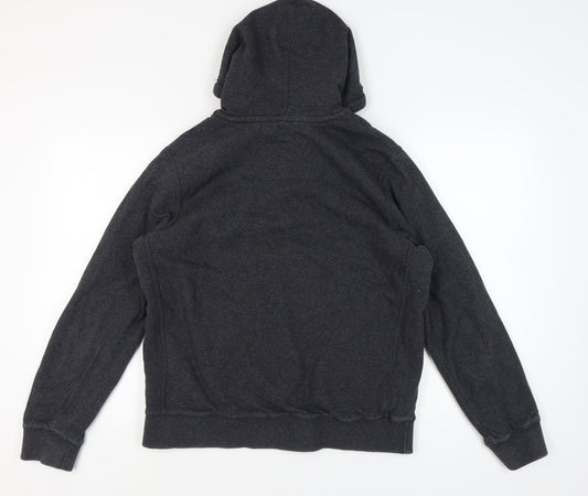 Fat Face Men's Grey Full Zip Hoodie - Size L