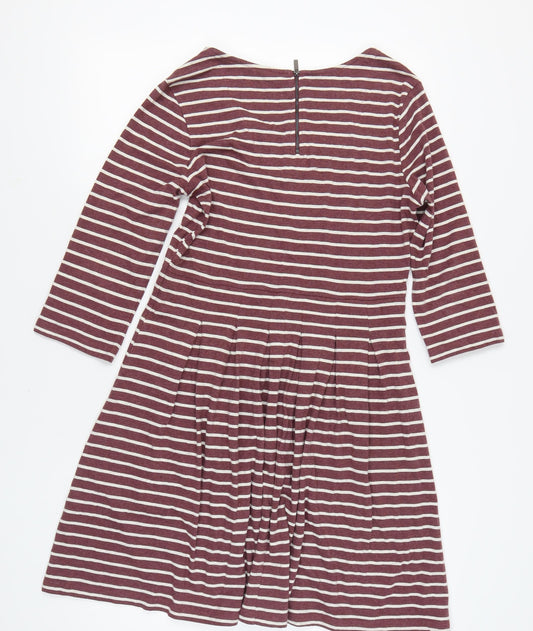 Fat Face Women's Multicoloured A-Line Dress Size 14