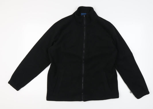 Mountain Warehouse Men's Black Fleece Jacket M
