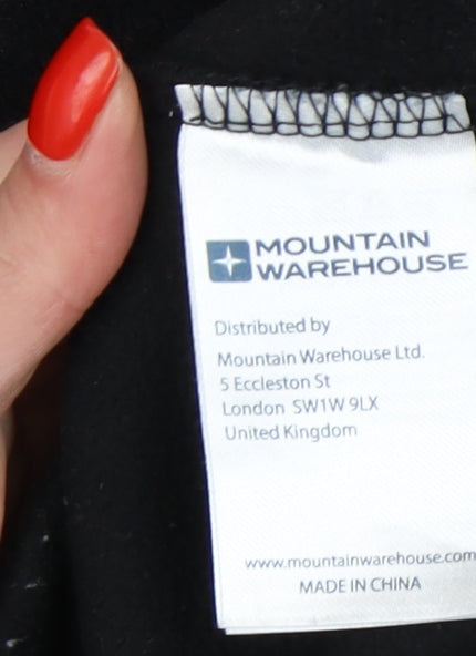 Mountain Warehouse Men's Black Fleece Jacket M