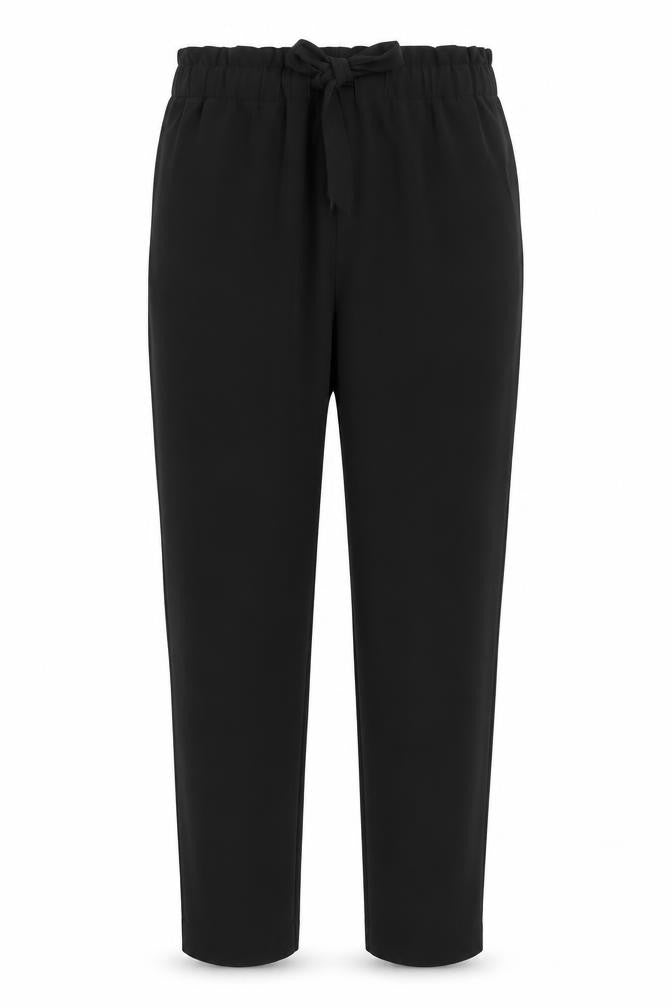 LOFT Women's Black Tapered Joggers S - Casual & Comfy