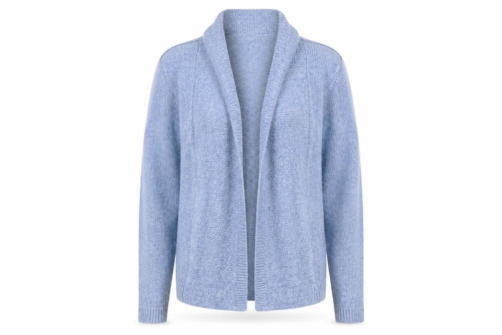 Marks and Spencer Women's Blue Open Front Cardigan, Size 12