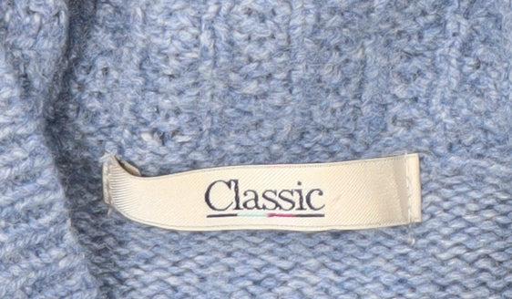 Marks and Spencer Women's Blue Open Front Cardigan, Size 12