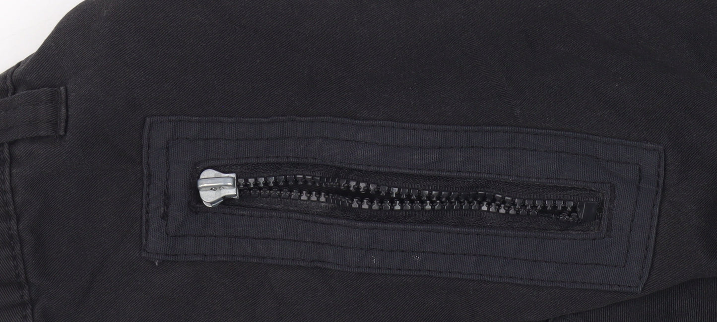 Rigour Men's Black Straight Jeans Size L
