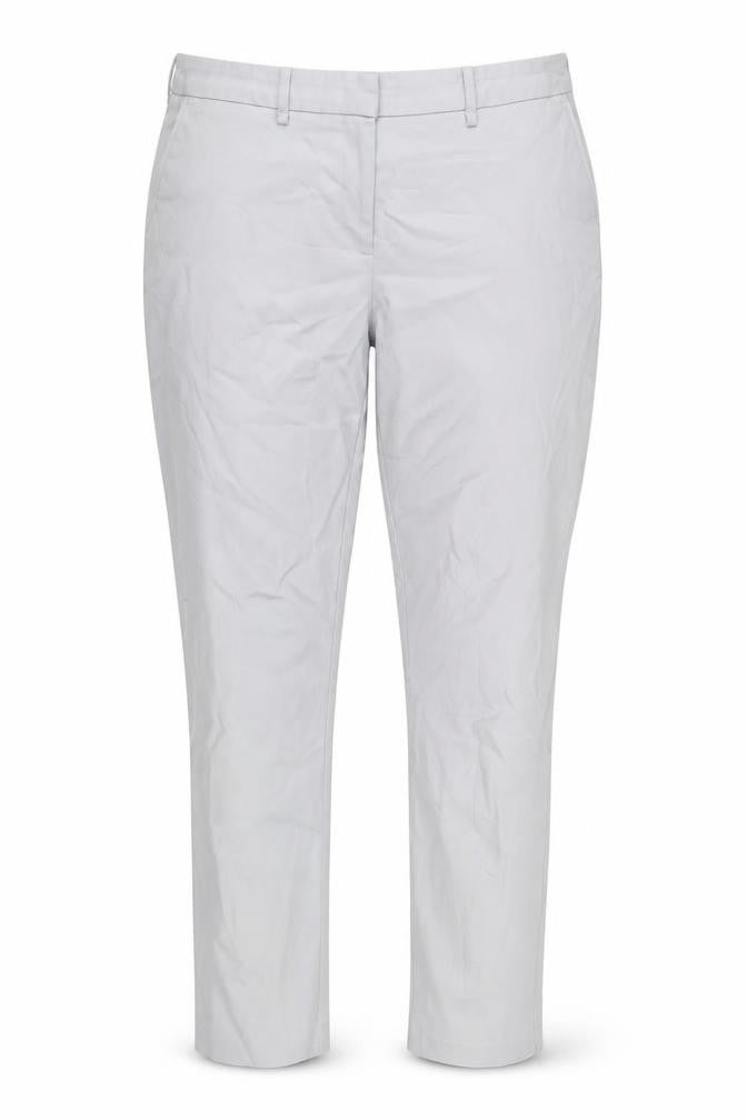 Front view of Gallery Women's Grey Trousers, size 14, Regular Fit