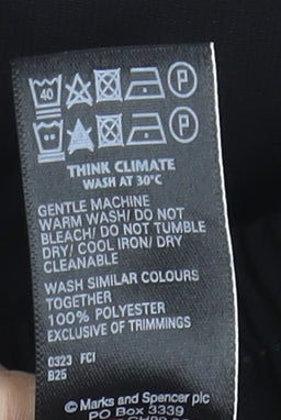 Marks and Spencer Women's Black Trousers Size 18