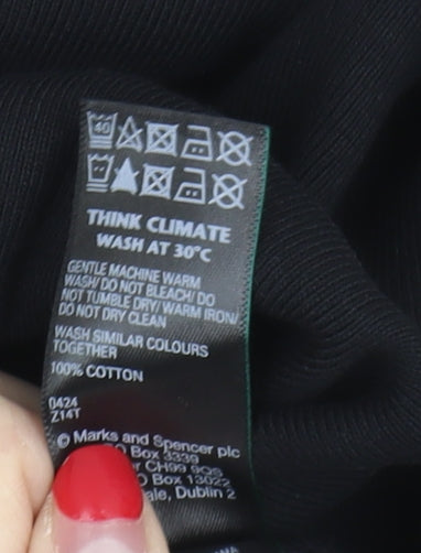 Marks and Spencer Women's Black Off-Shoulder Dress