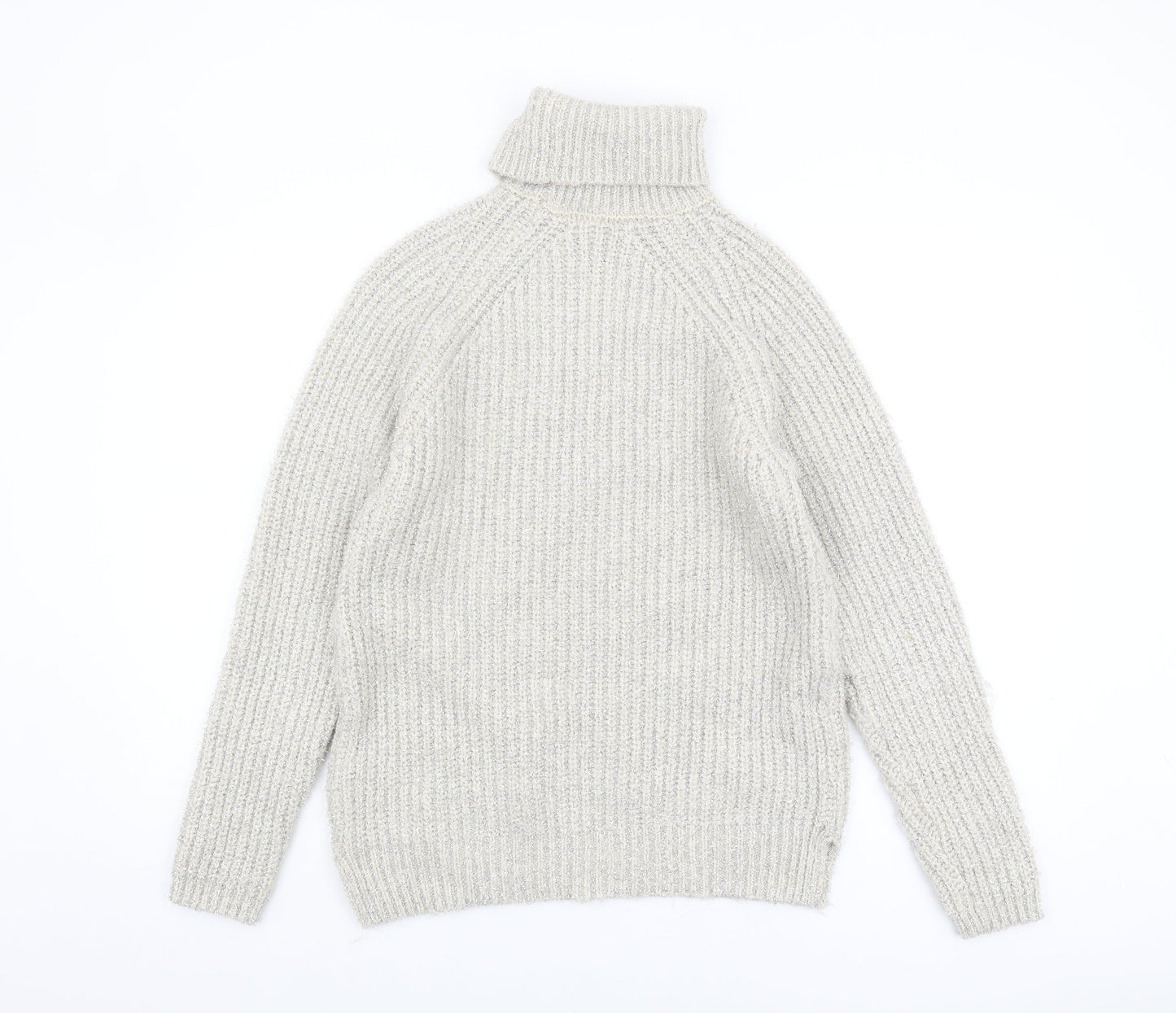 Next Women’s Ivory Roll Neck Pullover Jumper Size S
