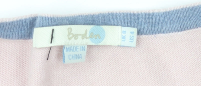 Boden Women's Pink Pullover Jumper, Size 8