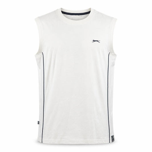 Slazenger Men's White Tank Top XL Gym Training