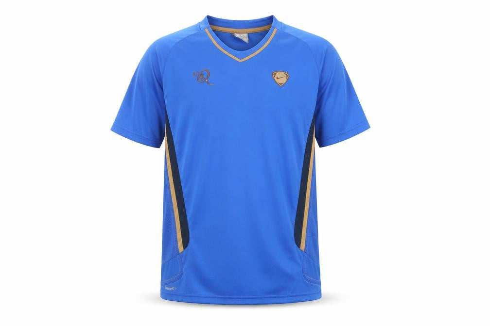 Nike Boys Blue Sports Jersey L - Lightweight & Breathable Top