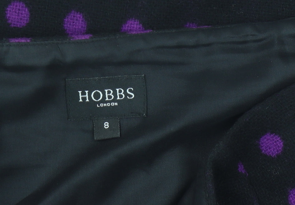 Hobbs Women's Multicoloured Polka Dot Pencil Skirt Size 8