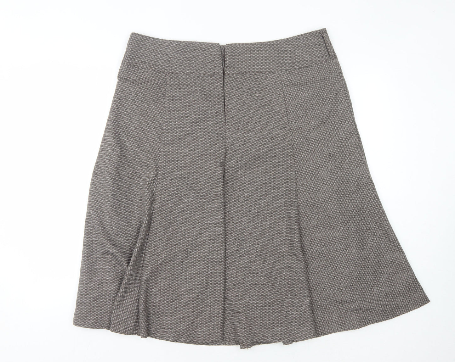 Klass Collection Womens Brown Skirt Size 16