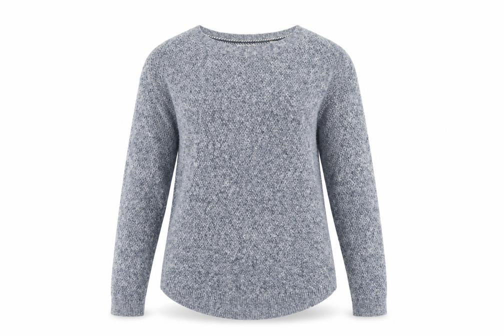 FatFace Women's Blue Knit Pullover Jumper UK 6