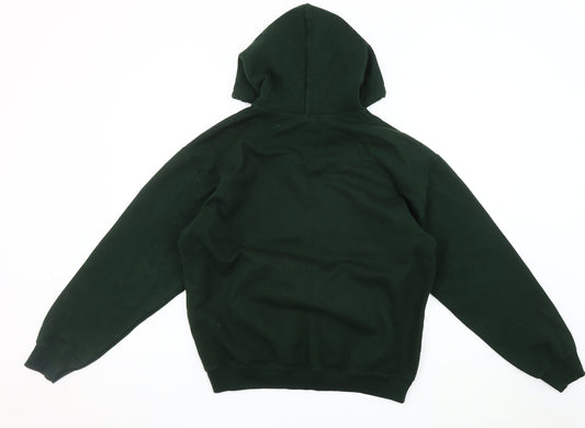 G&G Men's Green Pullover Hoodie Medium