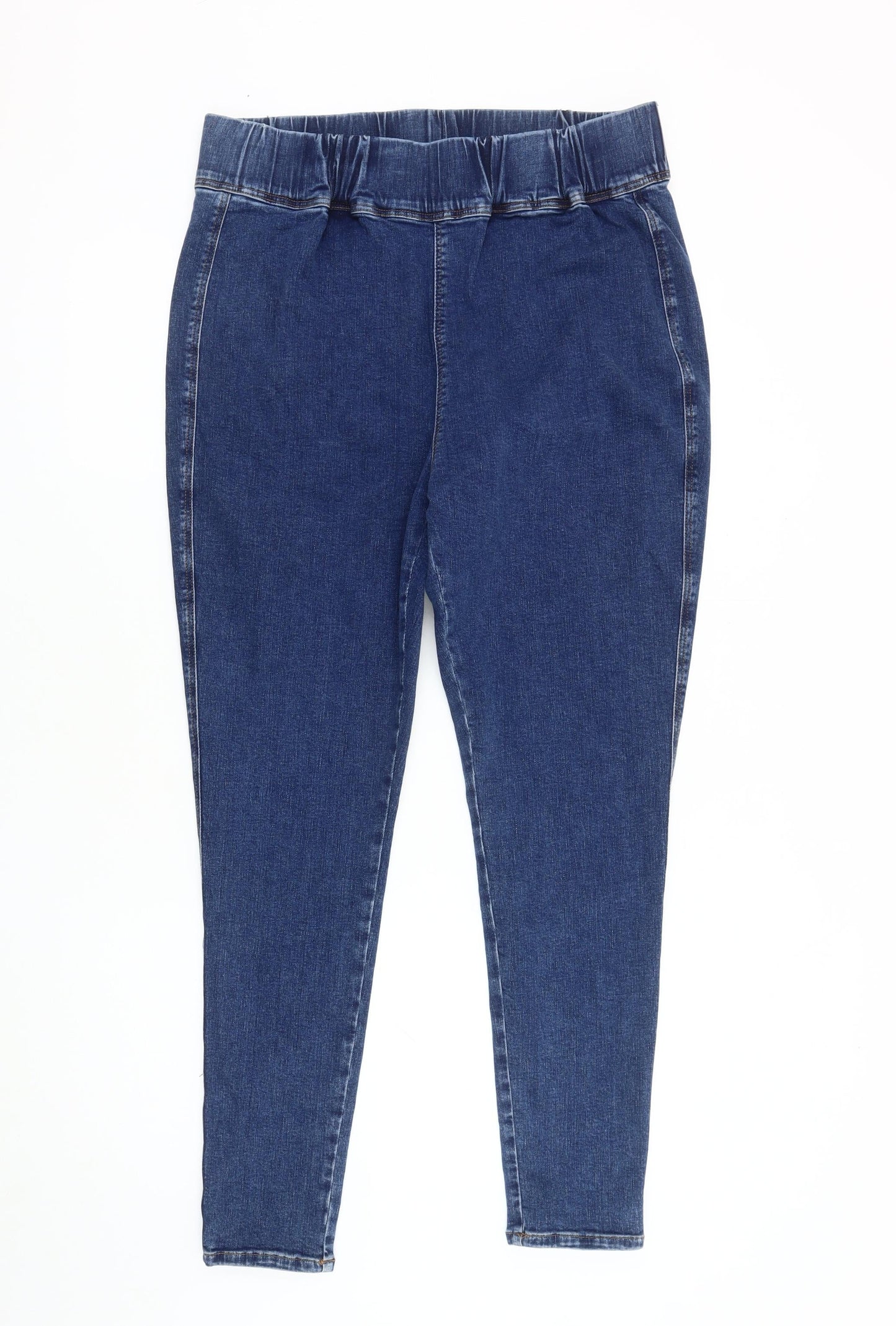 Very Women's Tapered Blue Denim Jeans Size 16