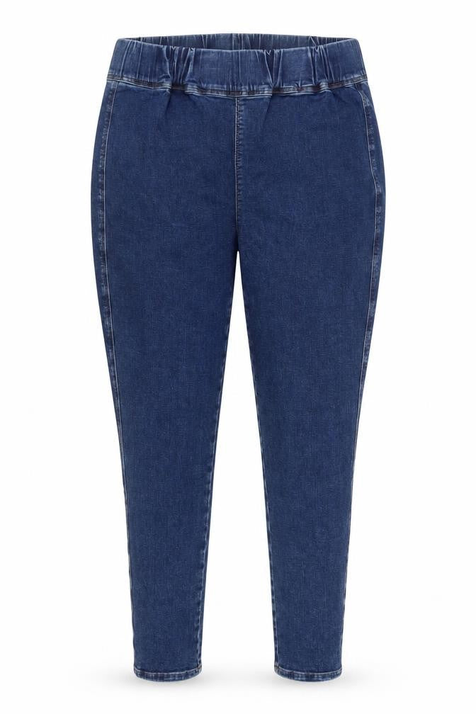 Very Women's Tapered Blue Denim Jeans Size 16