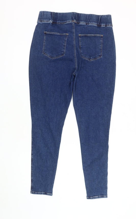 Very Women's Tapered Blue Denim Jeans Size 16