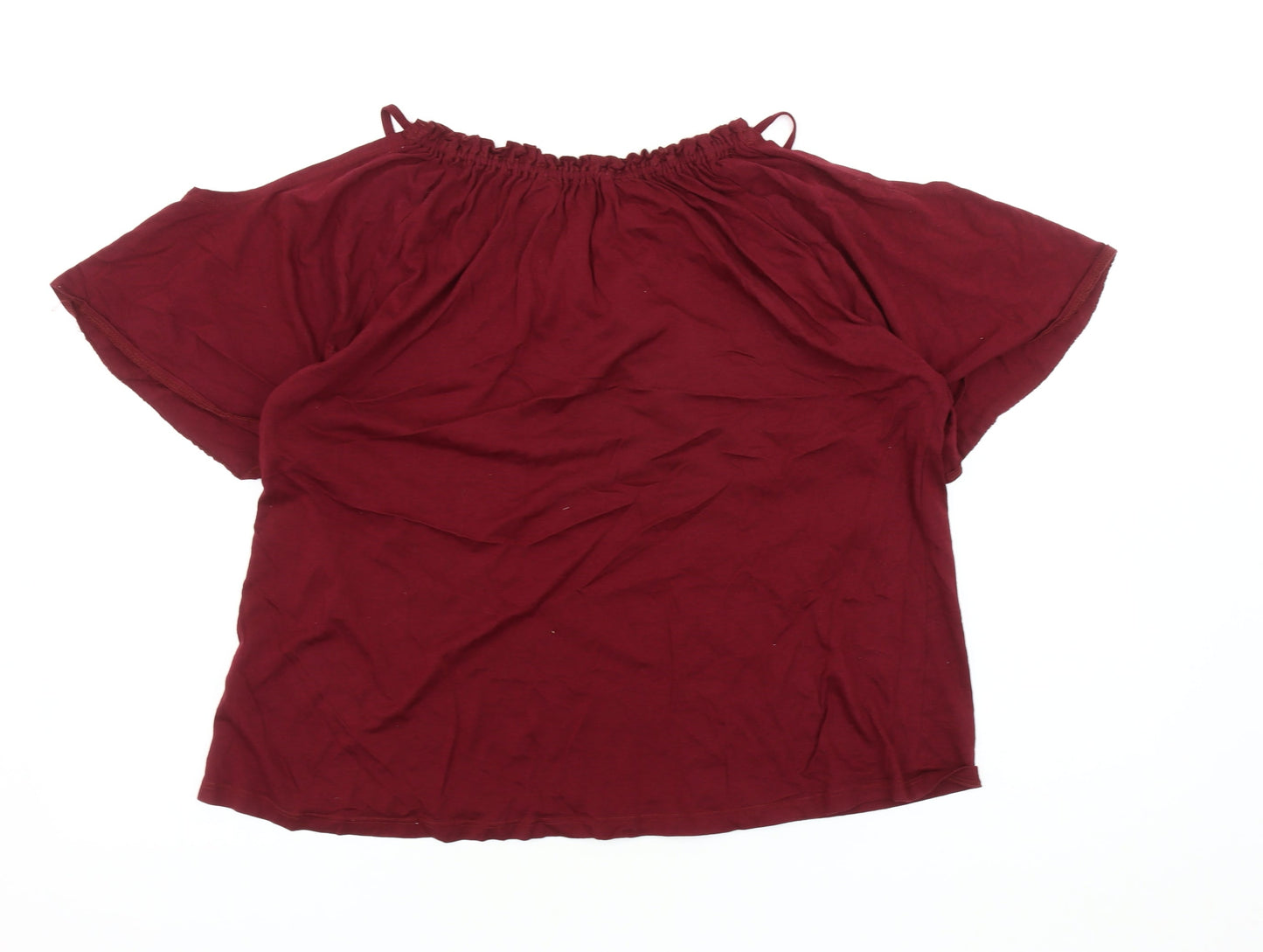 Red Herring Women's Red Tunic Blouse - Size 12
