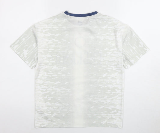 F&F Boys White England Football T-Shirt - 9-10 Years