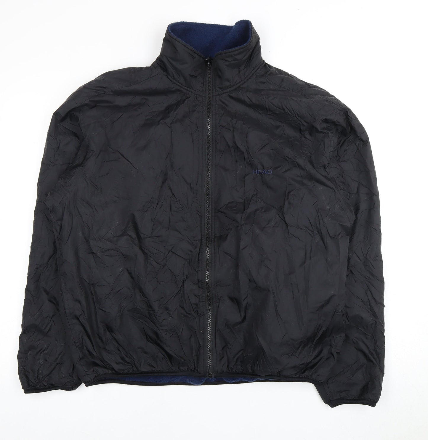 Head Men's Black Nylon Jacket Full Zip M