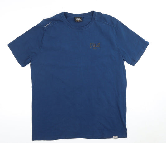 Everlast Men's Blue XL Crew Neck Short Sleeve T-Shirt